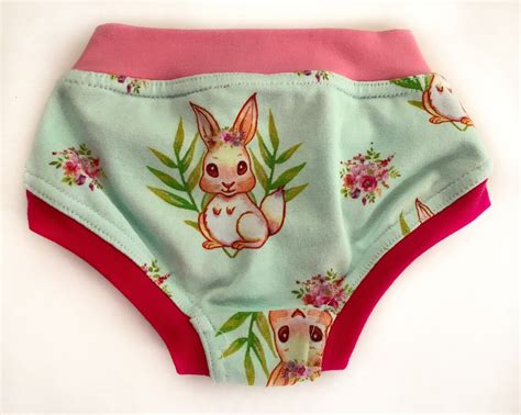 Girls Easter Bunny Undies Panties Size 2 Ready To Post Etsy