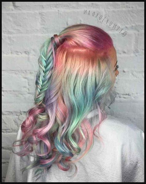 20 Cotton Candy Hairstyles That Are As Sweet As Can Be Einfache