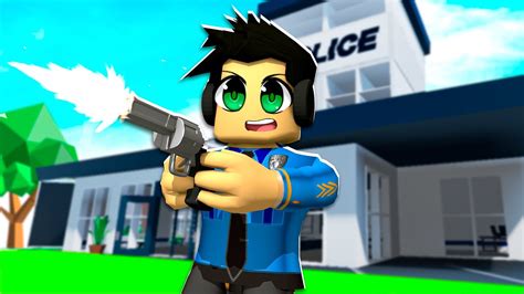 Becoming A Police Officer Roblox Brookhaven Rp Youtube