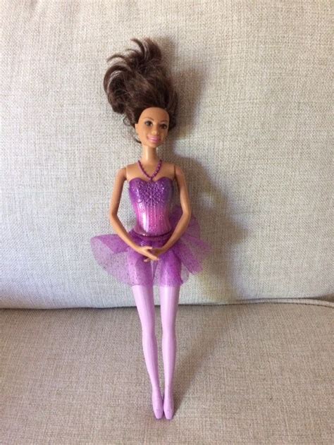 Barbie Purple Ballerina Doll Comes With Tutu In Great Condition