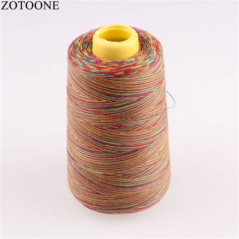 3000Y/Spool sewing thread Colorful,40S/2,100% Polyester Sewing Thread ...