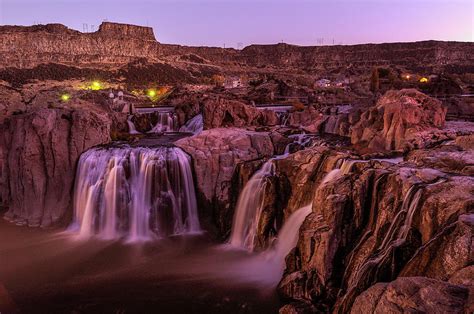 Waterfalls Twin Falls Idaho Digital Art By Heeb Photos Fine Art America