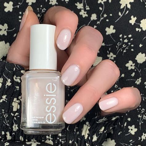 new essielovemoments collection wearing essie ‘sheer luck a “classic sheer pink ” i hardly