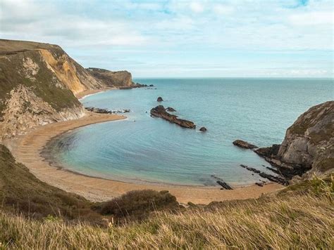 Man Of War Bay Dorset England With Map And Photos World Heritage