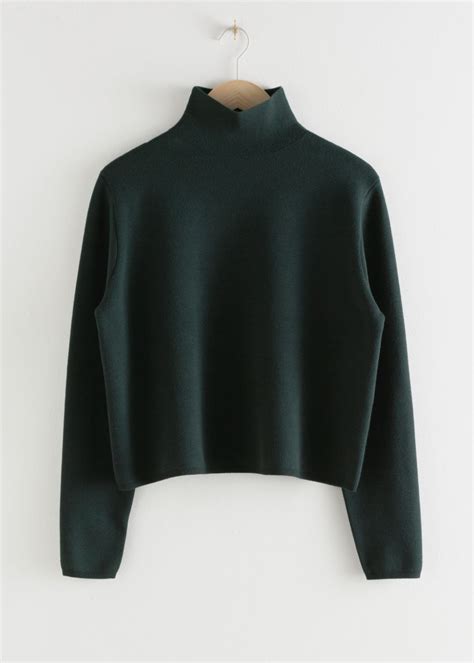 women s turtlenecks sweaters and knits and other stories turtle neck fitted turtleneck