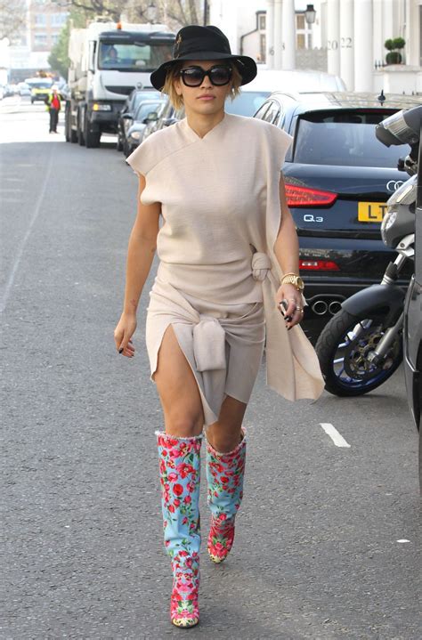 Rita Ora Street Style Out In London April 2014 Celebmafia