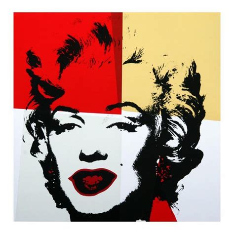 Andy Warhol Golden Marilyn 1138 Le 36x36 Silk Screen Print From