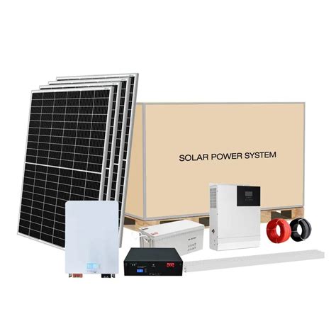 Solar System 10kw Complete Battery 30kw Off Grid Wind Solar Hybrid