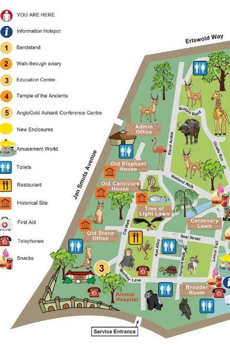 Johannesburg Zoo Activities Animals Entrance Fees Info And More