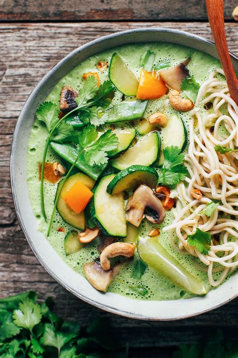 Easy Vegan Thai Green Curry Full Of Plants