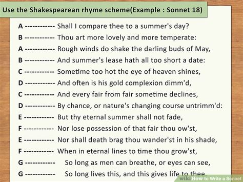 How To Write A Sonnet With 2 Sample Poems Wikihow