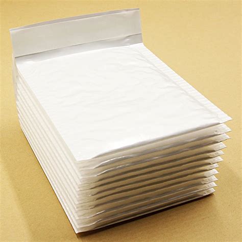 10 Pcs 110130mm White Pearl Film Bubble Envelope Packaging Mailing