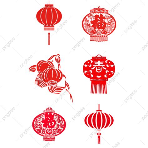 Chinese Lantern Festival Hd Transparent Chinese Wind Spring Festival