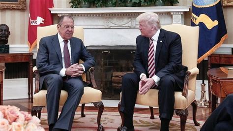 Trump Russia Meeting Lavrov Praises Trump And Tillerson After Talks Bbc News