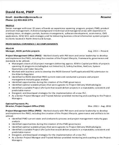 In resume examplesjune 13, 2018. FREE 7+ Sample Program Manager Resume Templates in MS Word ...