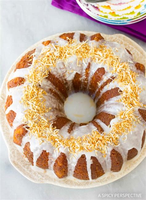 This is an easy homemade rum cake recipe (scratch). Caribbean Spiced Rum Cake - A Spicy Perspective