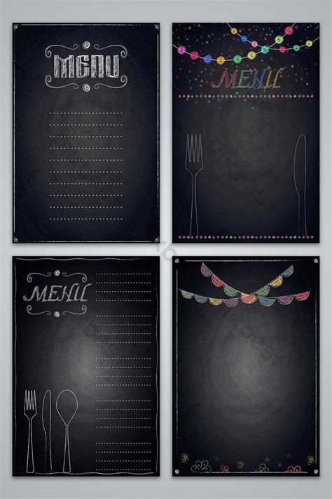 Find & download free graphic resources for menu. Black menu pattern border background | Backgrounds AI Free ...