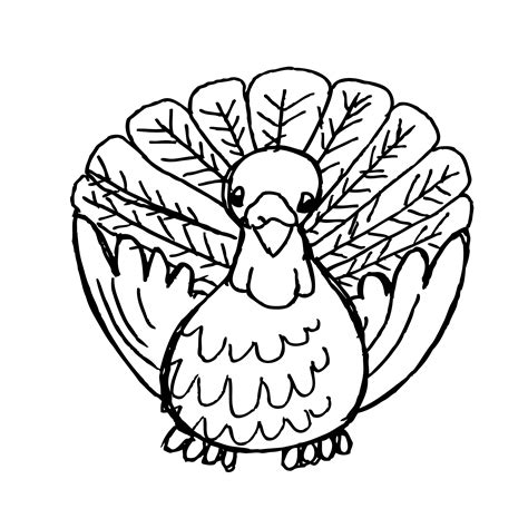 Free Black And White Turkey Clipart Download Free Black And White