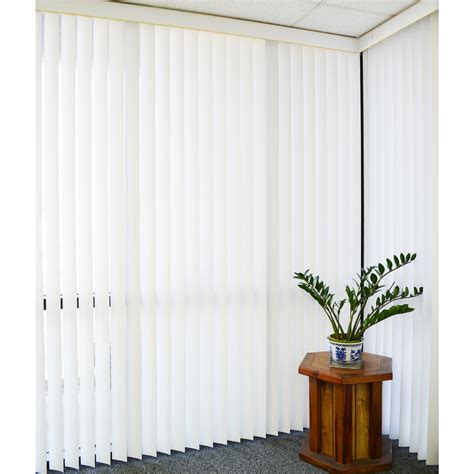 Dalix Pvc Vertical Blind Replacement Slats Curved Smooth White 825 X 3