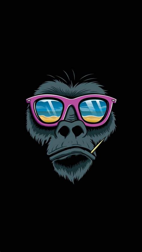 Cool Monkey Wallpapers Wallpaper Cave