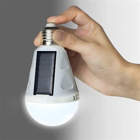 7w 400lm Portable Led Bulb Light E27 85 265v Intelligent Rechargeable