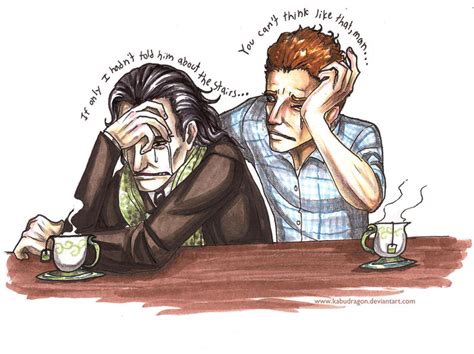 Loki And Tom Sharing A Brew By Kabudragon On Deviantart