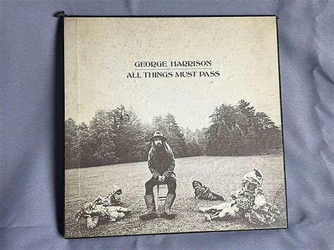 George Harrison All Things Must Pass Uk Lp All 1 U Stch 639 No Poster
