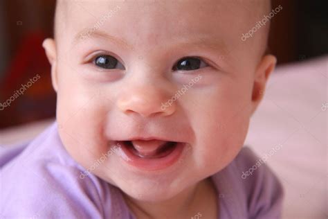 Laughing Baby Portrait — Stock Photo © Niakris 2720700