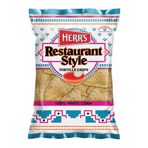 herrÂ´s restaurant style tortilla chips 255g 5 90