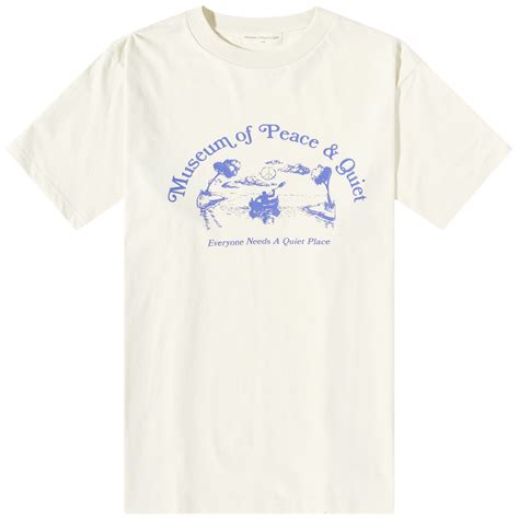 Museum Of Peace And Quiet Quiet Place T Shirt Bone End Global