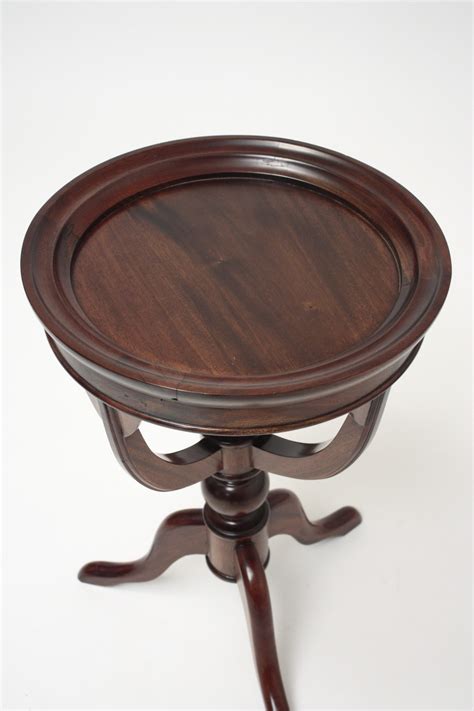 Antique Round Tea Table Laurel Crown Furniture