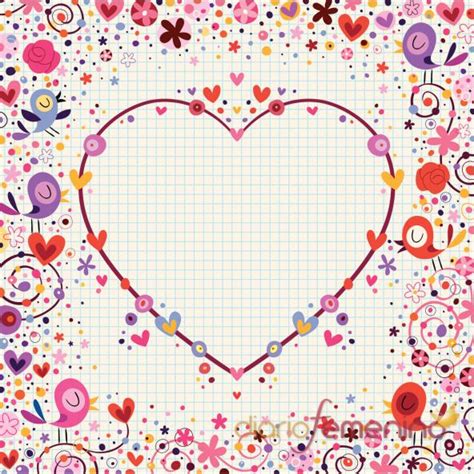 Carta de amor dentro de un corazón