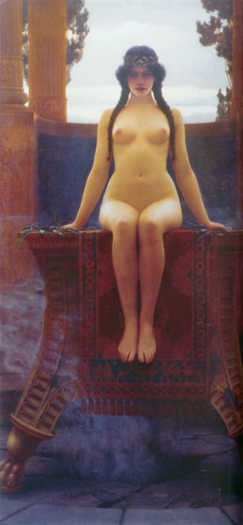The Delphic Oracle 1899 Neoclassicism Godward Https T Co