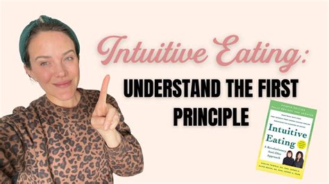 Intuitive Eating Principles Series 1 Reject The Diet Mentality And How To Do It Youtube