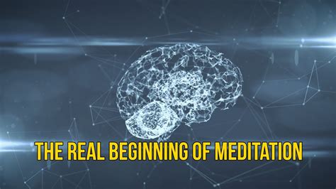 Timeless Knowledge The Real Beginning Of Meditation Youtube