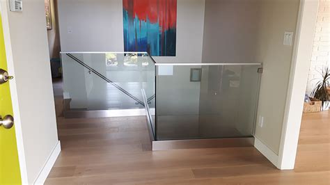vancouver interior glass railing installations of interior glass railings in vancouver bc