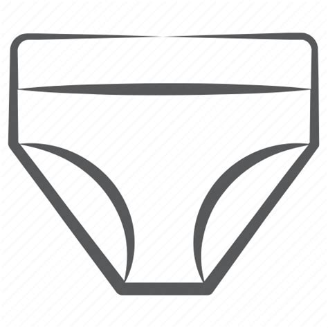 Panty Thong Undercloth Undergarment Underwear Icon Download On
