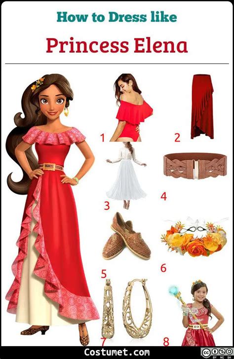 Princess Elena Of Avalor Costume For Cosplay And Halloween 2023