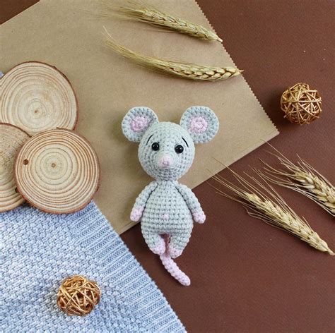 Toys Toys And Games Crochet Mouse Mouse Toy Mouse Amigurumi Mouse