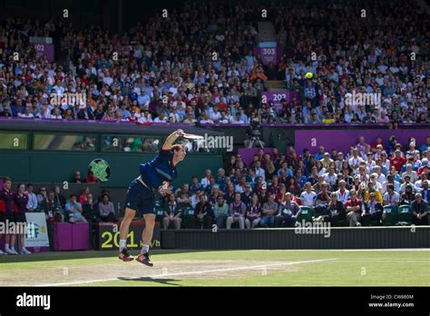 Andy Murray Gbr Wins The Gold Medal In The Mens Tennis Final At The