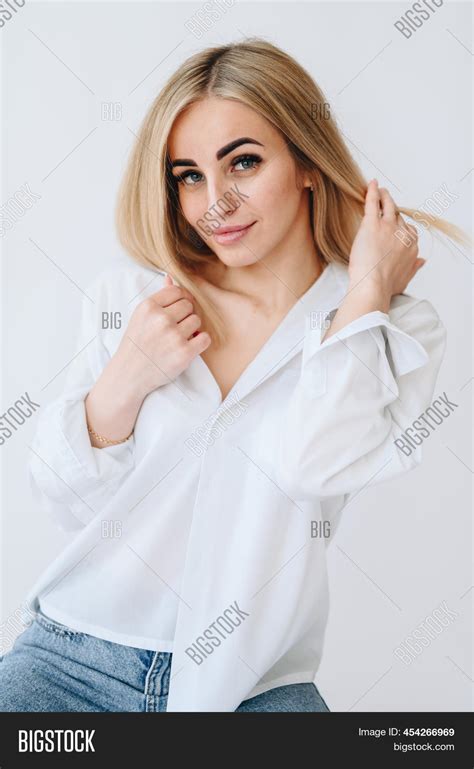 Fair Haired Girl Image And Photo Free Trial Bigstock