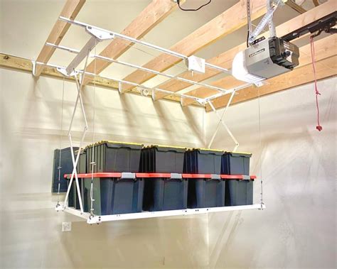 Syzzor Loft The 1 Retractable Overhead Ceiling Storage Lift