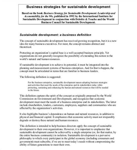 Share & embed concept paper sample. Business Strategy Template - 14+ Word, PDF, PPT Documents ...