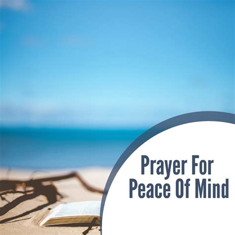 Powerful Prayers For Peace Of Mind Christianstt