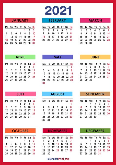 2021 Calendar Printable One Page Printable Calendar 2023 Porn Sex Picture