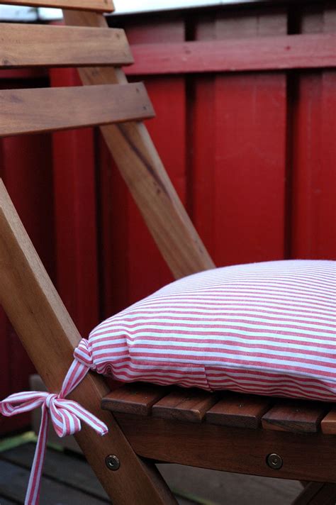 Adjust this based on the size and shape of your cushions and your furniture's frame. DIY outdoor chair cushion cover tutorial in 2020 | Outdoor ...