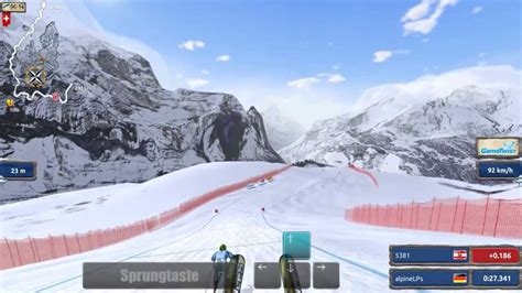 Ski Challenge 2014 Wengen Merkel Und Schumacher 16 Lets Play