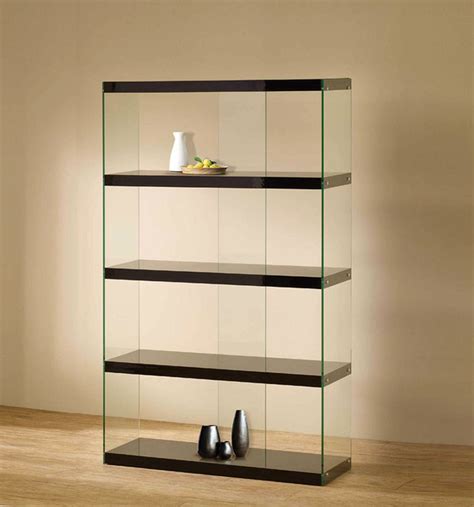 And, most cabinet makers will tell you to go get regular glass to put in the empty frame doors they ship. Tempered Glass Display Cabinet - Modern - Home Office Accessories - new york - by FurnitureNYC