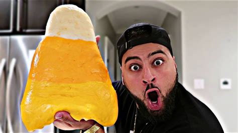 Diy Giant Candy Corn World Record Youtube