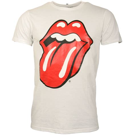 One of the biggest bands of all time, led by the charismatic mick jagger, the stones have given us 29 studio albums and countless hits including paint it black, satisfaction, wild horses and. The Rolling Stones - T-Shirt Classic Tongue - weiß - Soft ...
